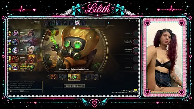 Snapshot of LilithDemonx chatting on May 31, 2026, 12:38 am LilithDemonx online show from May 31, 2026, 12:38 am