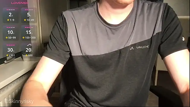Skinnyrisky online show from July 5, 2026, 9:10 pm
