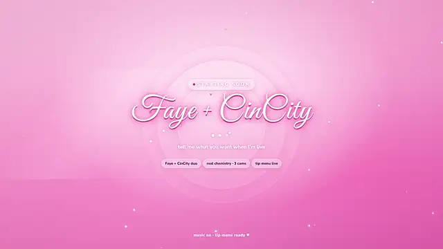 CiinCitty online show from July 29, 2026, 7:07 am