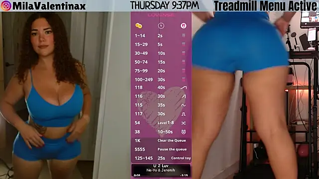 MilaValentina online show from July 10, 2026, 1:38 am