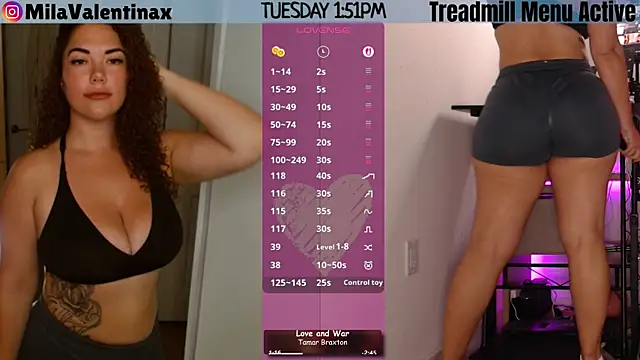 MilaValentina online show from July 14, 2026, 5:52 pm