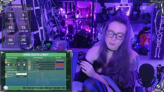 AnneSao online show from December 2, 2024, 1:20 am