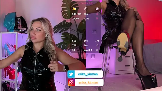 Snapshot of Erika_Kirman chatting on June 13, 2026, 2:26 pm Erika Kirman online show from June 13, 2026, 2:26 pm