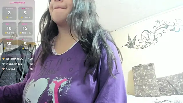 Snapshot of latinfemale chatting on February 14, 2025, 7:49 am latinfemale online show from February 14, 2025, 7:49 am