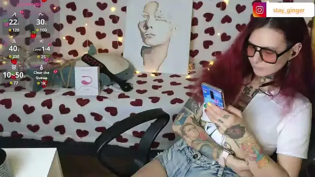 Ginger Stay online show from March 21, 2025, 10:39 am