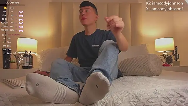 Snapshot of the_little_cody chatting on October 26, 2025, 12:11 am the little cody online show from October 26, 2025, 12:11 am