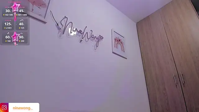 Snapshot of NinaWong chatting on February 6, 2026, 6:59 pm NinaWong online show from February 6, 2026, 6:59 pm