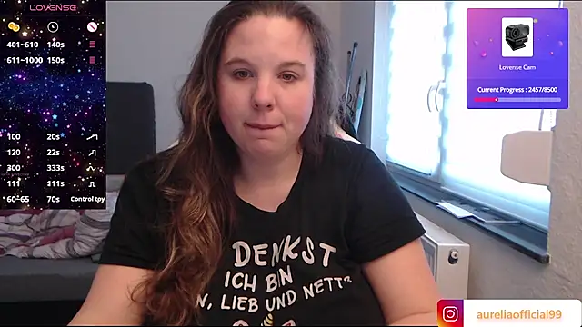 AureliaWinter online show from October 30, 2025, 6:55 am