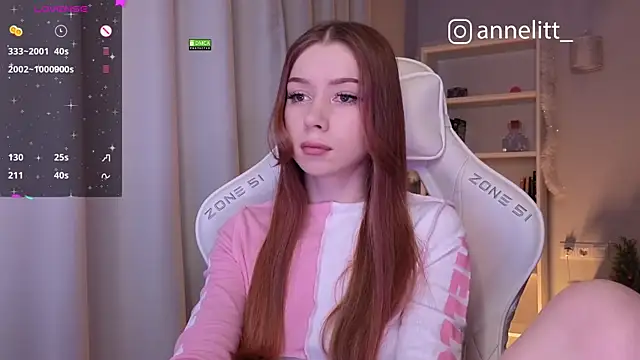 Annelitt online show from December 21, 2024, 8:43 pm