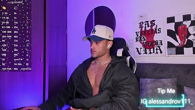 Alessandro Vanni online show from March 23, 2026, 2:22 am