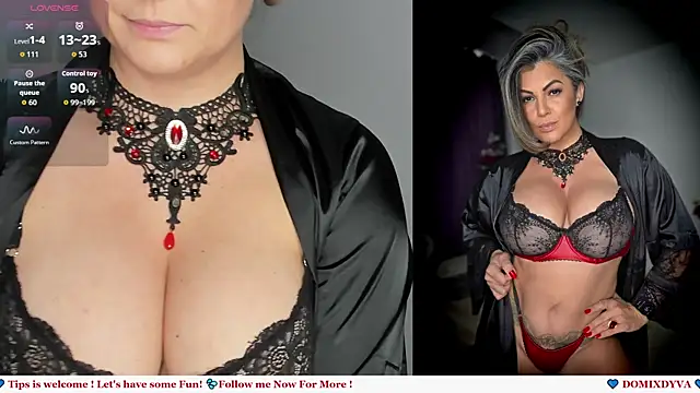 Snapshot of Domixdyva chatting on October 1, 2025, 1:04 pm Domixdyva online show from October 1, 2025, 1:04 pm