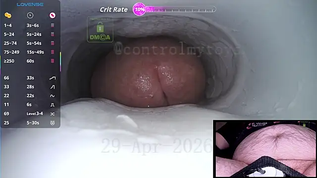 Snapshot of controlmytoys chatting on April 29, 2026, 5:52 pm controlmytoys online show from April 29, 2026, 5:52 pm