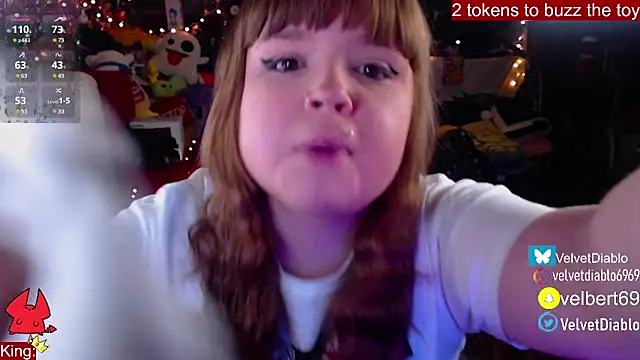 Snapshot of VelvetDiablo chatting on January 31, 2025, 1:01 am VelvetDiablo online show from January 31, 2025, 1:01 am