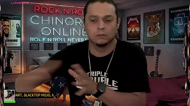 chino roz online show from April 8, 2026, 5:25 pm