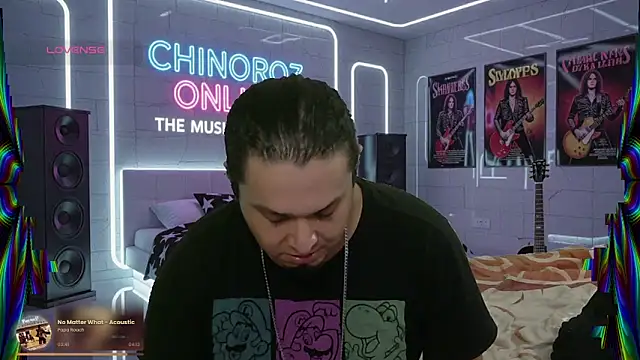 chino roz online show from September 24, 2025, 6:36 pm