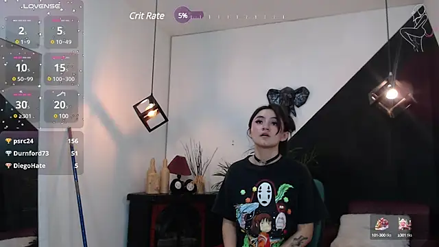 Snapshot of Perla_Campbell chatting on January 29, 2025, 1:05 am Perla Campbell online show from January 29, 2025, 1:05 am