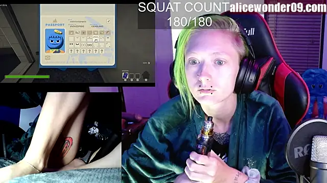 alicewonder09 online show from September 27, 2025, 5:24 am