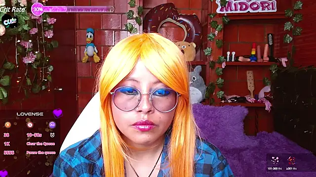 MidoriQuiinn online show from March 21, 2025, 8:08 pm