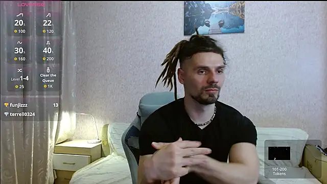 Aestheticguy101 online show from April 18, 2026, 7:07 pm
