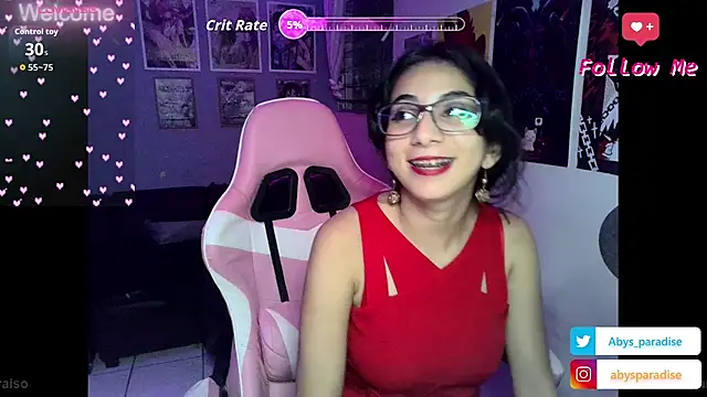 Abysparadise online show from September 21, 2025, 4:50 am