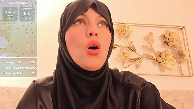 Snapshot of hanajameela chatting on February 20, 2025, 11:53 am hanajameela online show from February 20, 2025, 11:53 am