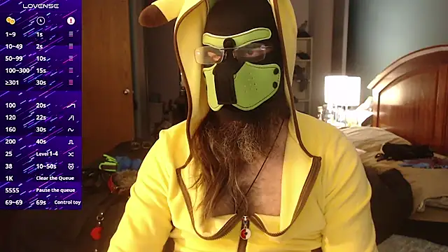 kinkywolf429 online show from November 1, 2025, 8:25 pm