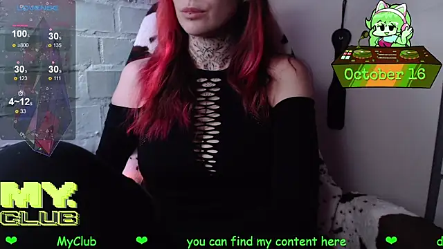 Witch Emma online show from October 16, 2025, 6:43 am