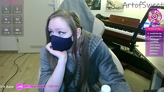 Snapshot of ArtofSweet chatting on February 5, 2026, 9:21 pm ArtofSweet online show from February 5, 2026, 9:21 pm