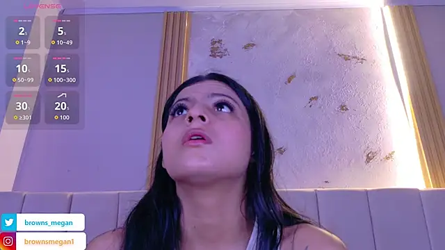 Snapshot of Megan_browns1 chatting on February 27, 2026, 1:11 pm Megan browns1 online show from February 27, 2026, 1:11 pm