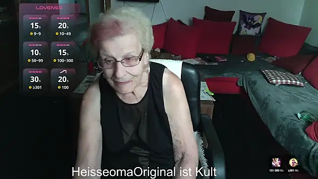 HeisseomaOriginal online show from September 16, 2025, 7:20 am