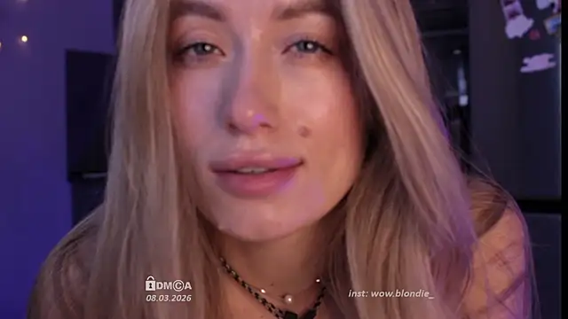 Snapshot of Blondie_Bunny chatting on March 8, 2026, 3:43 am Blondie Bunny online show from March 8, 2026, 3:43 am