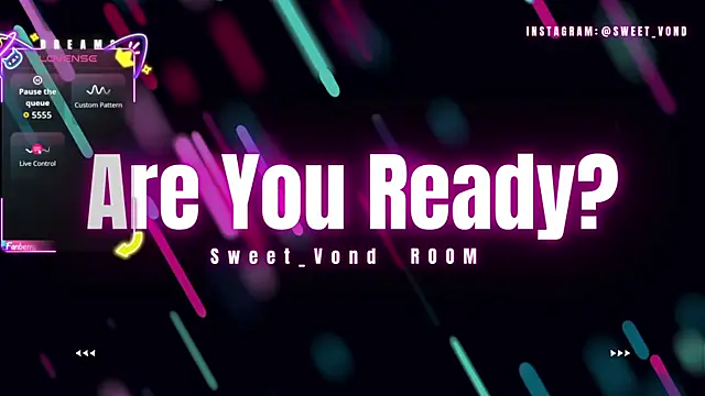 sweetvond  online show from October 16, 2025, 1:03 am