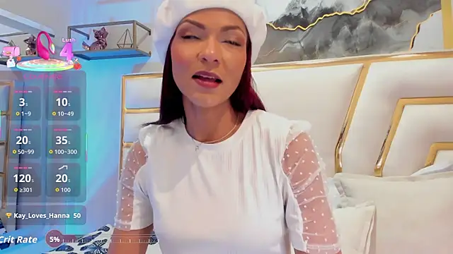 HannaPetit online show from October 18, 2025, 7:05 pm