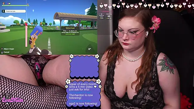 Snapshot of evamila chatting on February 23, 2026, 3:08 am evamila online show from February 23, 2026, 3:08 am