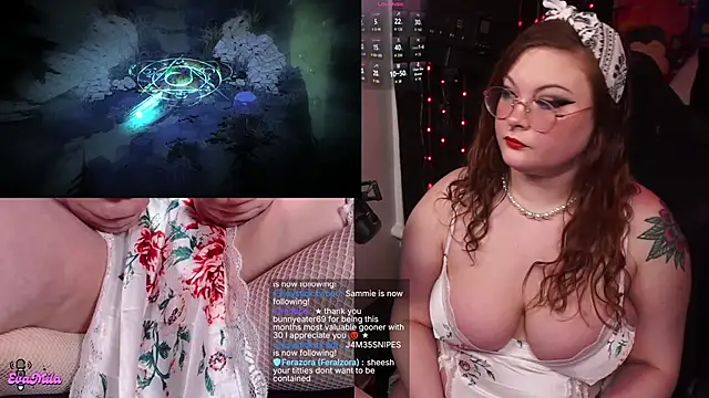 Snapshot of evamila chatting on February 1, 2026, 11:58 pm evamila online show from February 1, 2026, 11:58 pm