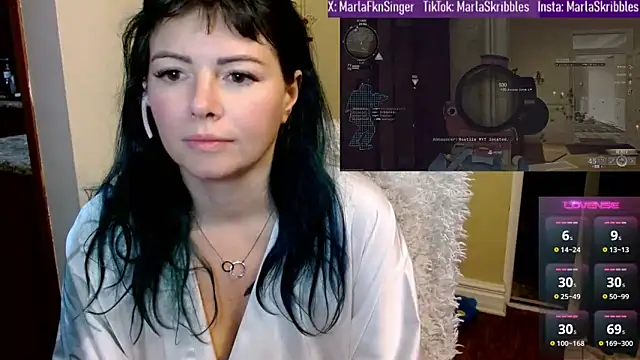 MarlaFknSinger online show from January 17, 2025, 9:17 am