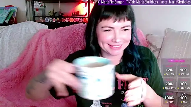 MarlaFknSinger online show from January 17, 2025, 2:18 pm