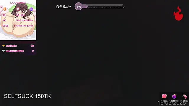 Herazuline online show from March 18, 2025, 7:55 am