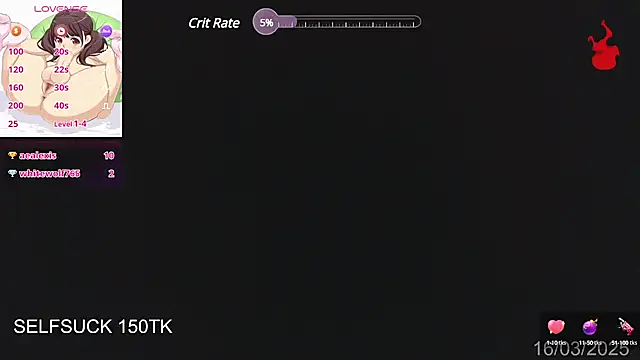 Herazuline online show from March 17, 2025, 4:19 am