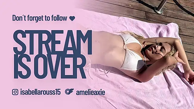 AmelieAxie online show from January 26, 2025, 3:38 am