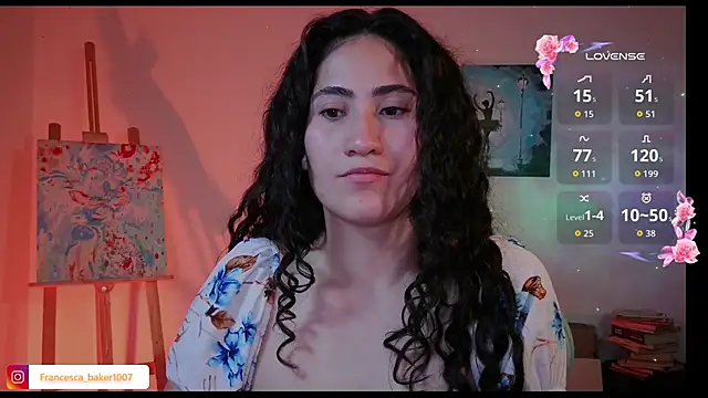 Snapshot of francesca_baker1007 chatting on March 27, 2026, 5:58 pm francesca baker1007 online show from March 27, 2026, 5:58 pm