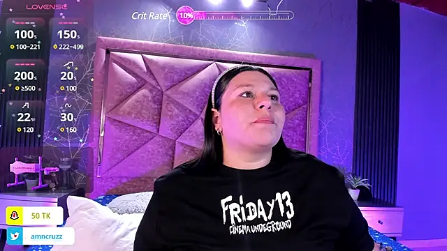 Amanda-Cruz online show from March 22, 2025, 10:48 pm