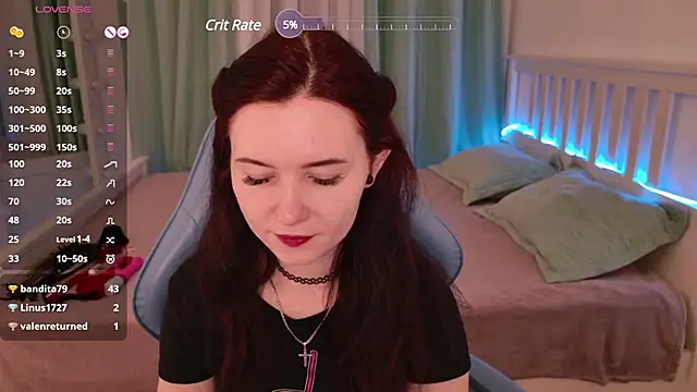 Snapshot of LissMoon chatting on March 2, 2025, 12:14 pm LissMoon online show from March 2, 2025, 12:14 pm