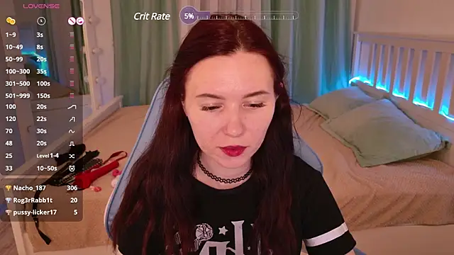 Snapshot of LissMoon chatting on March 6, 2025, 3:13 pm LissMoon online show from March 6, 2025, 3:13 pm