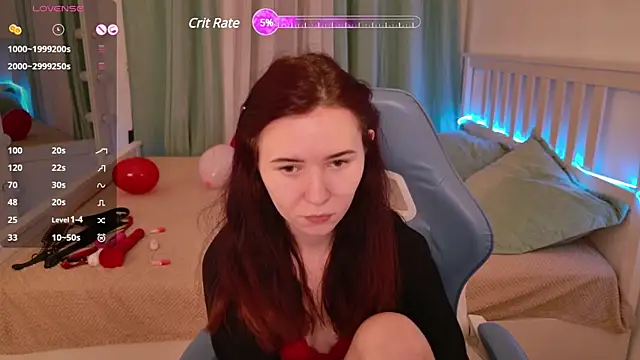 Snapshot of LissMoon chatting on February 14, 2025, 11:53 am LissMoon online show from February 14, 2025, 11:53 am