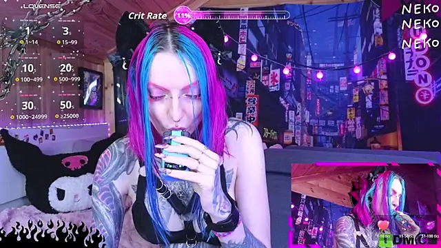 NekoCyber online show from May 30, 2026, 5:25 am
