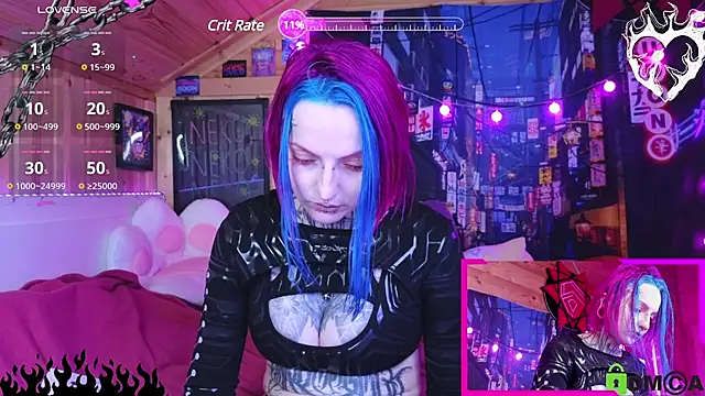 NekoCyber online show from January 9, 2025, 6:36 pm