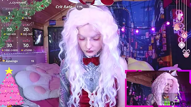 Snapshot of NekoCyber chatting on December 17, 2025, 5:23 am NekoCyber online show from December 17, 2025, 5:23 am