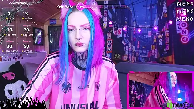 NekoCyber online show from June 7, 2026, 5:12 am