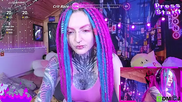 NekoCyber online show from October 8, 2025, 4:58 am